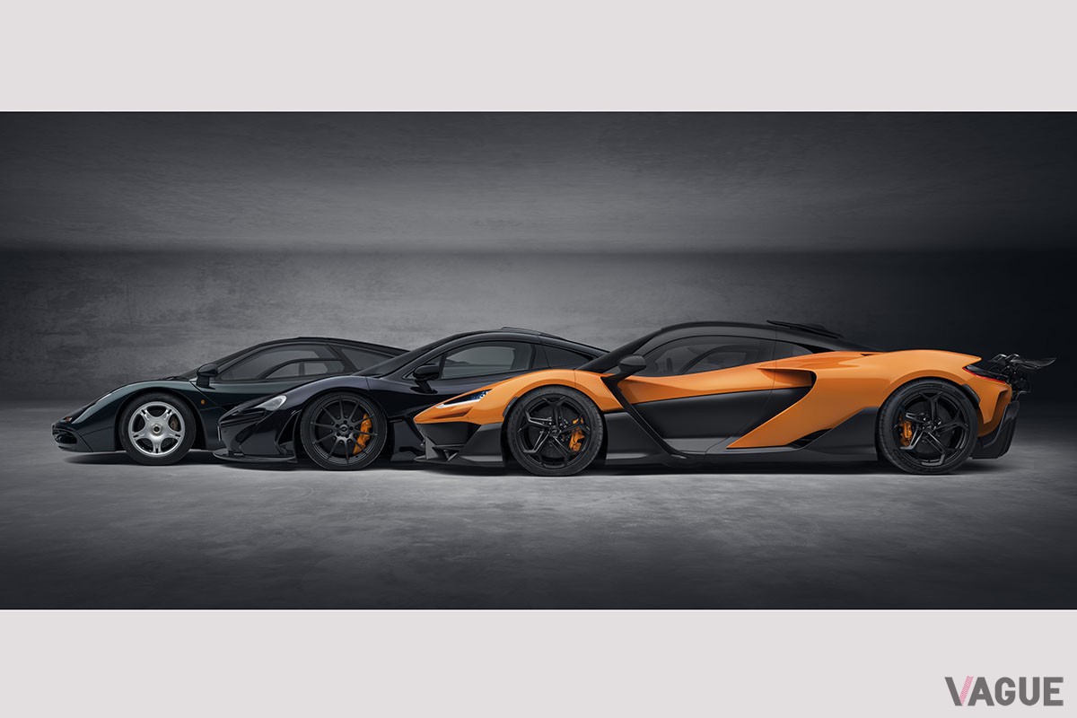 世界初公開されたマクラーレン新型「W1」