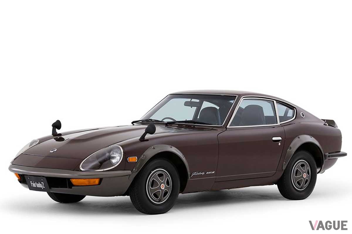 1971年に日本で発売された日産初代S30型「フェアレディ240ZG」。2.4リッター直6SOHCの「L24」型エンジンを搭載