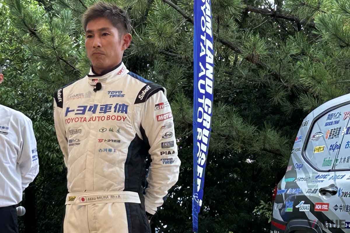 TLCの社員ドライバー、三浦昂選手