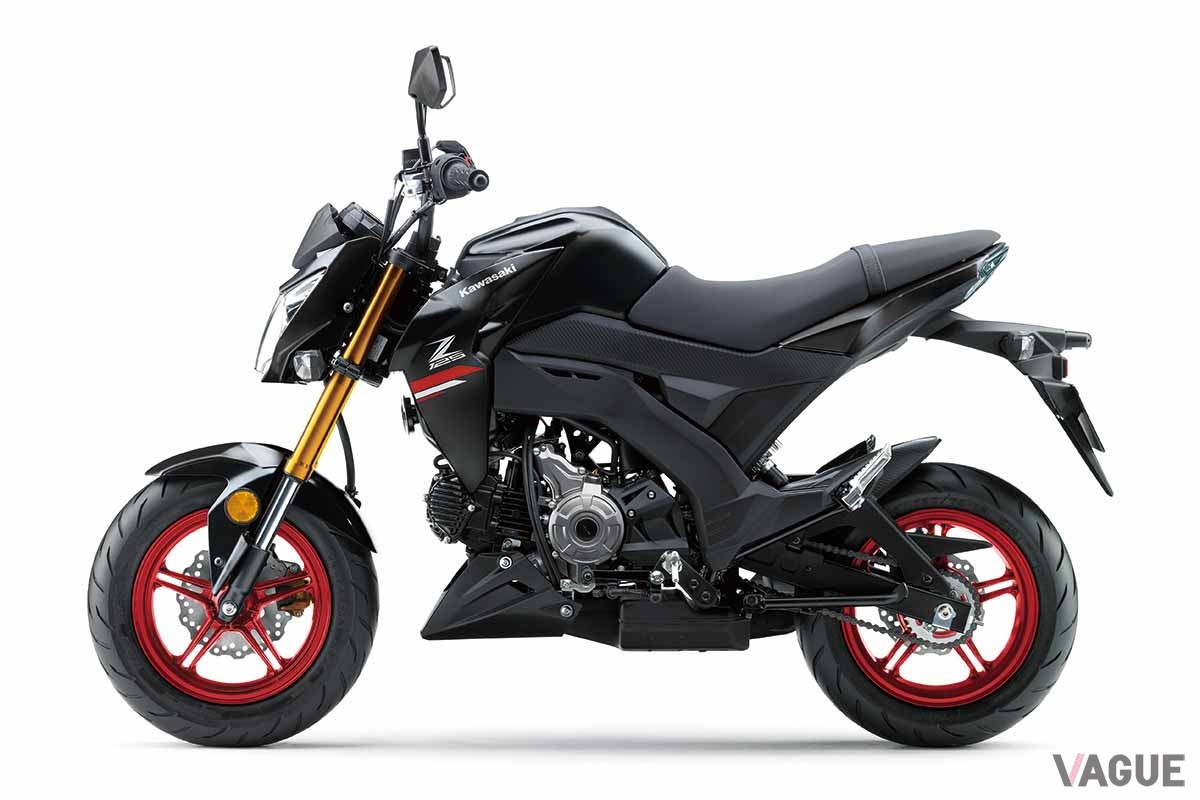 カワサキのスーパーネイキッドモデル「Z125プロ」