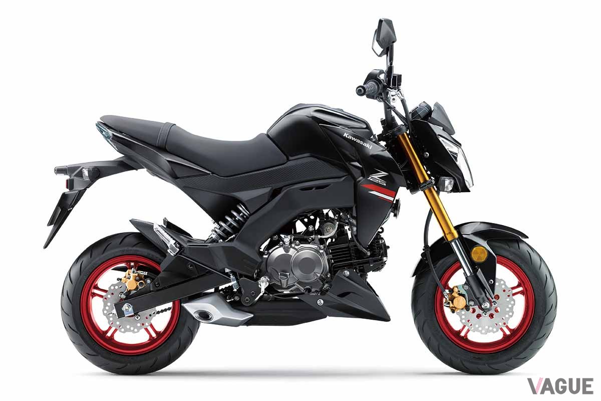 カワサキのスーパーネイキッドモデル「Z125プロ」