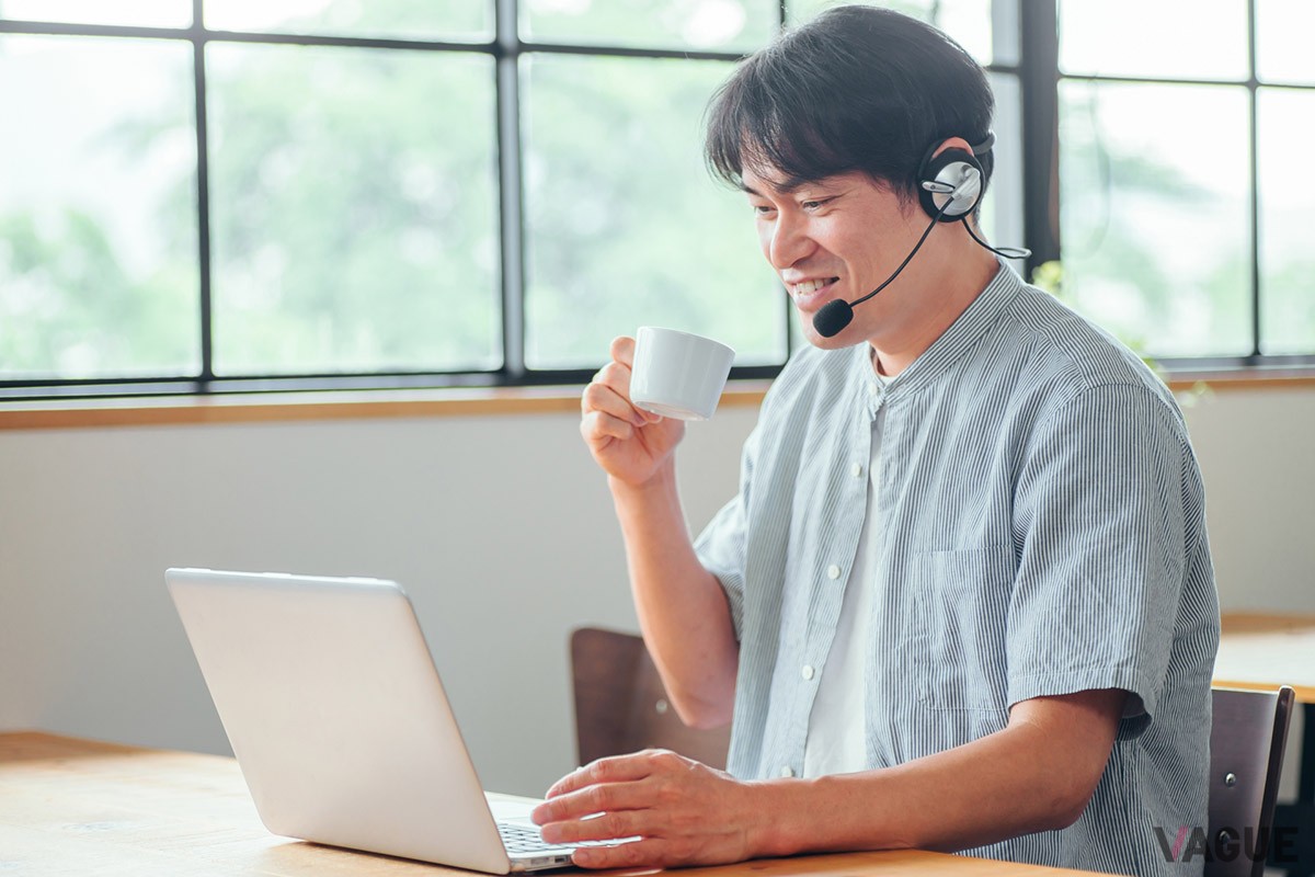 電話は声の大きさ、また長時間の会話も注意が必要