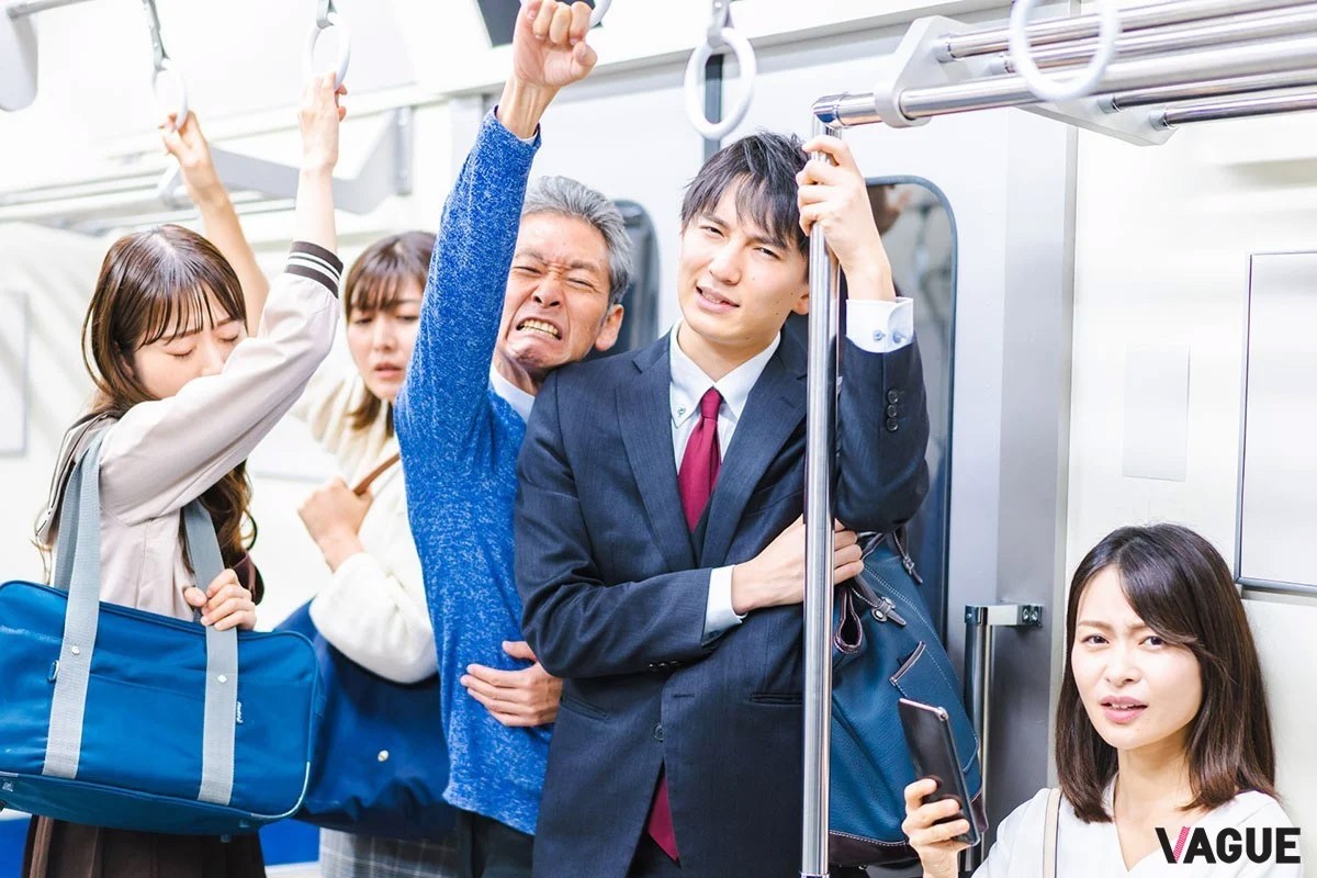 混雑時はどうしても持ち物が邪魔になるため周囲への配慮が必要