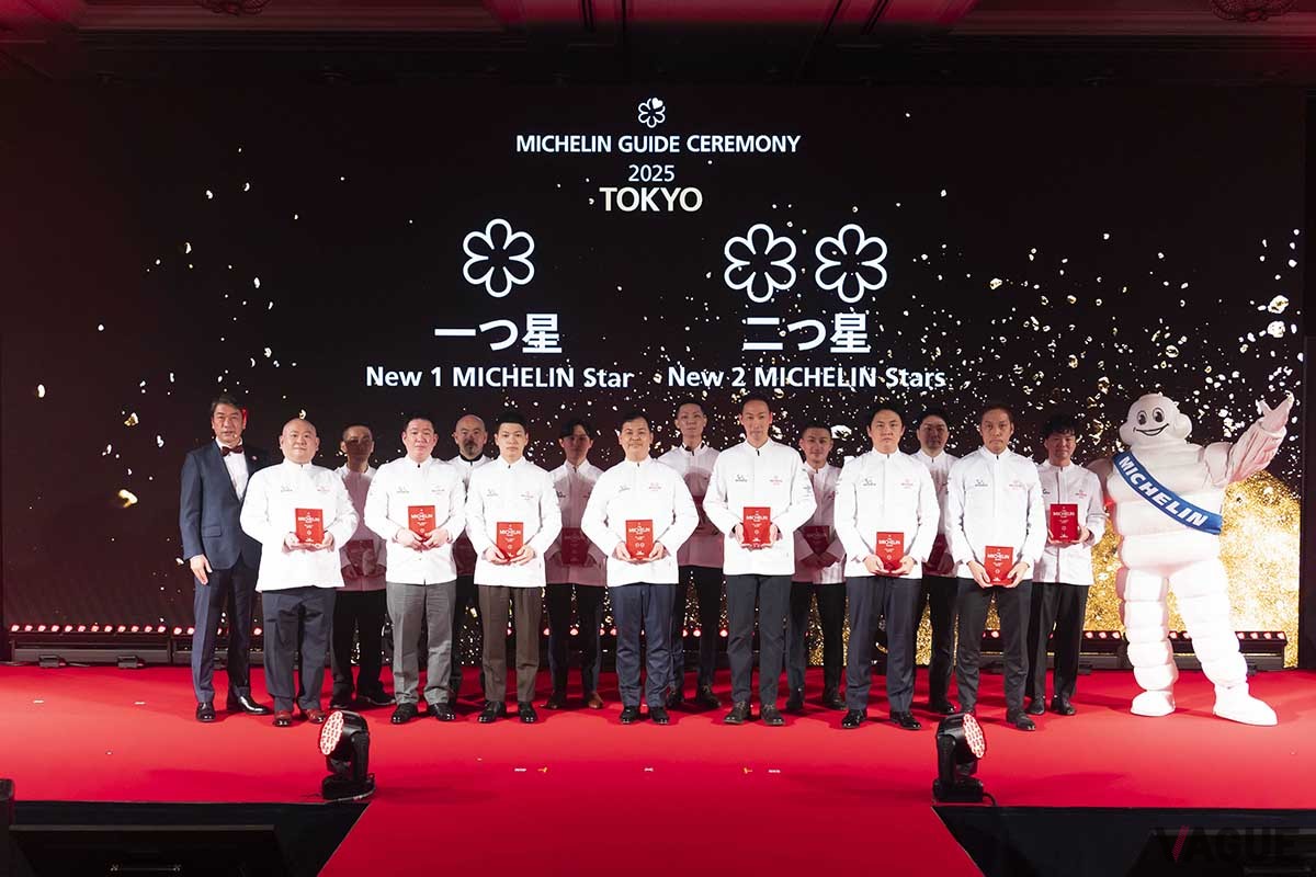 ミシュランガイド東京2025発表会 一つ星、二つ星掲載店
