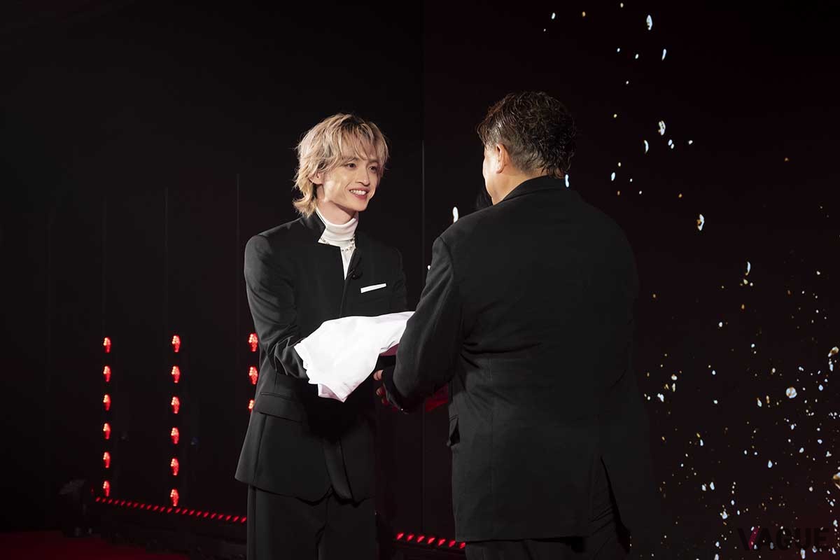 ミシュランガイド東京2025発表会にサプライズゲストとして登壇した玉森裕太さん