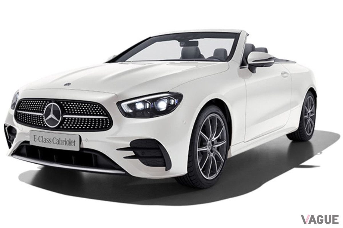メルセデス ミー 東京の試乗車、メルセデス・ベンツ「E300 カブリオレ（ダイヤモンドホワイト）」