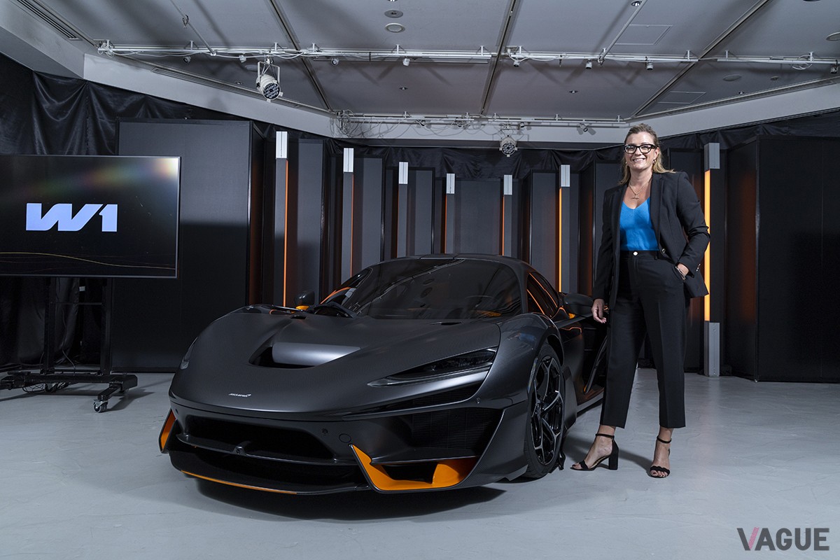 日本初お披露目されたマクラーレンの新型スーパーカー「W1」