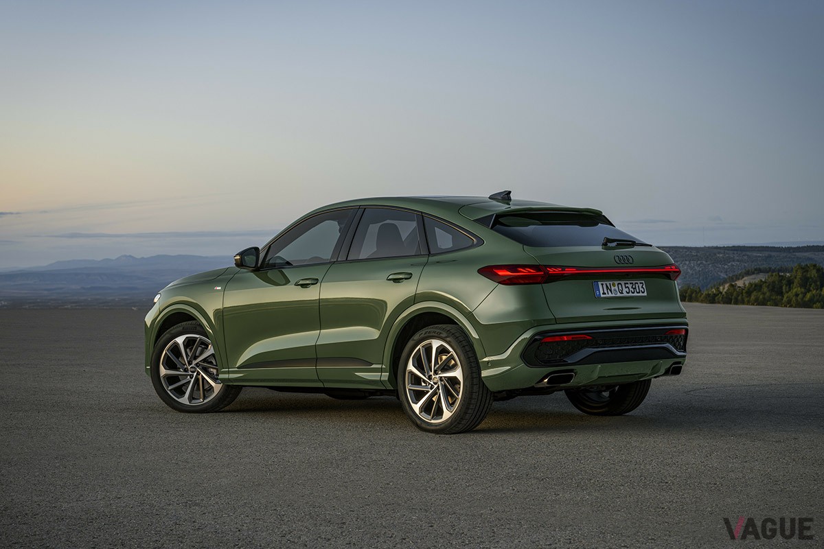 新型Q5スポーツバックのエクステリア