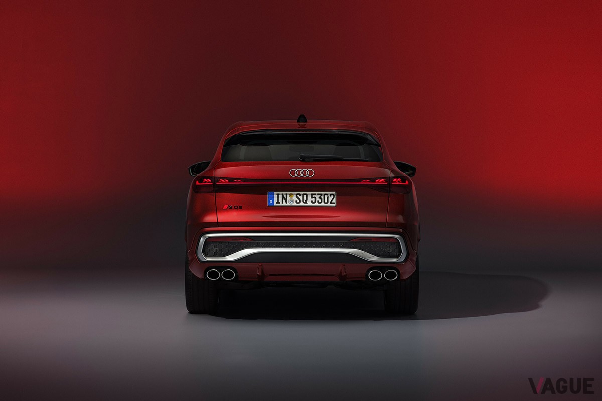 新型SQ5スポーツバックのエクステリア