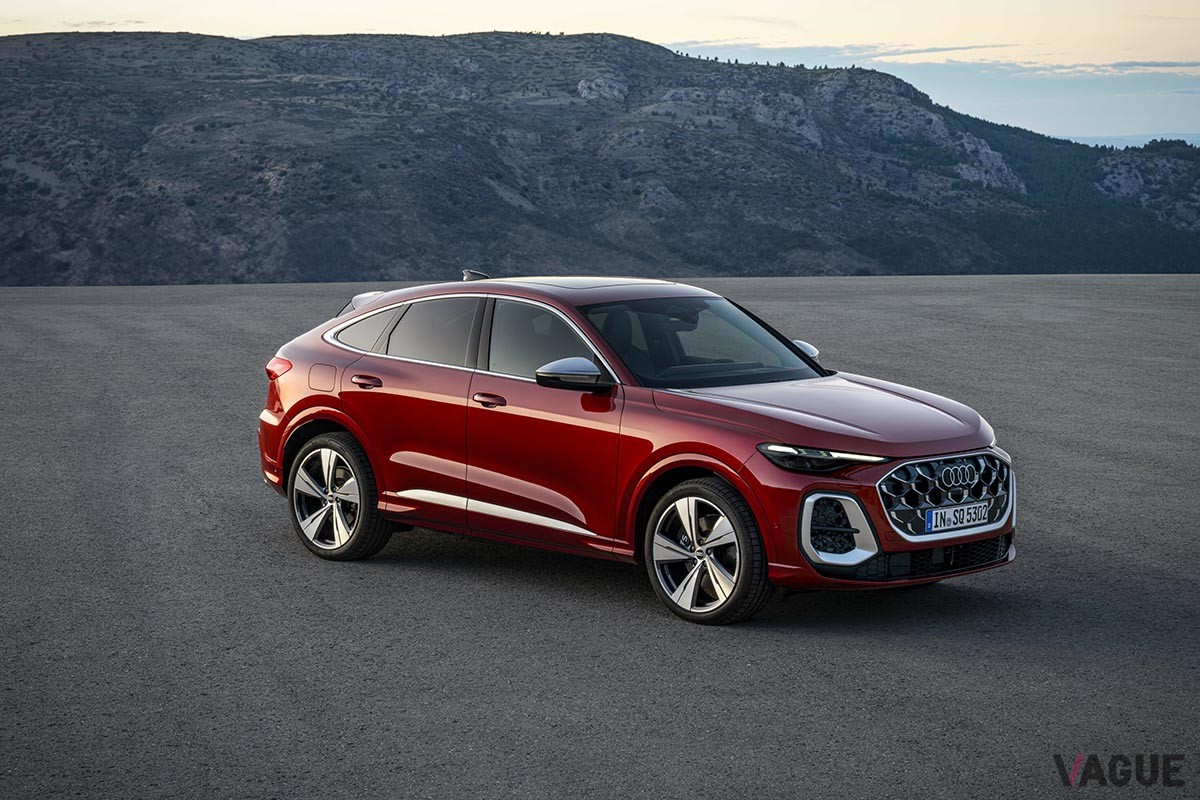 新型SQ5スポーツバックのエクステリア