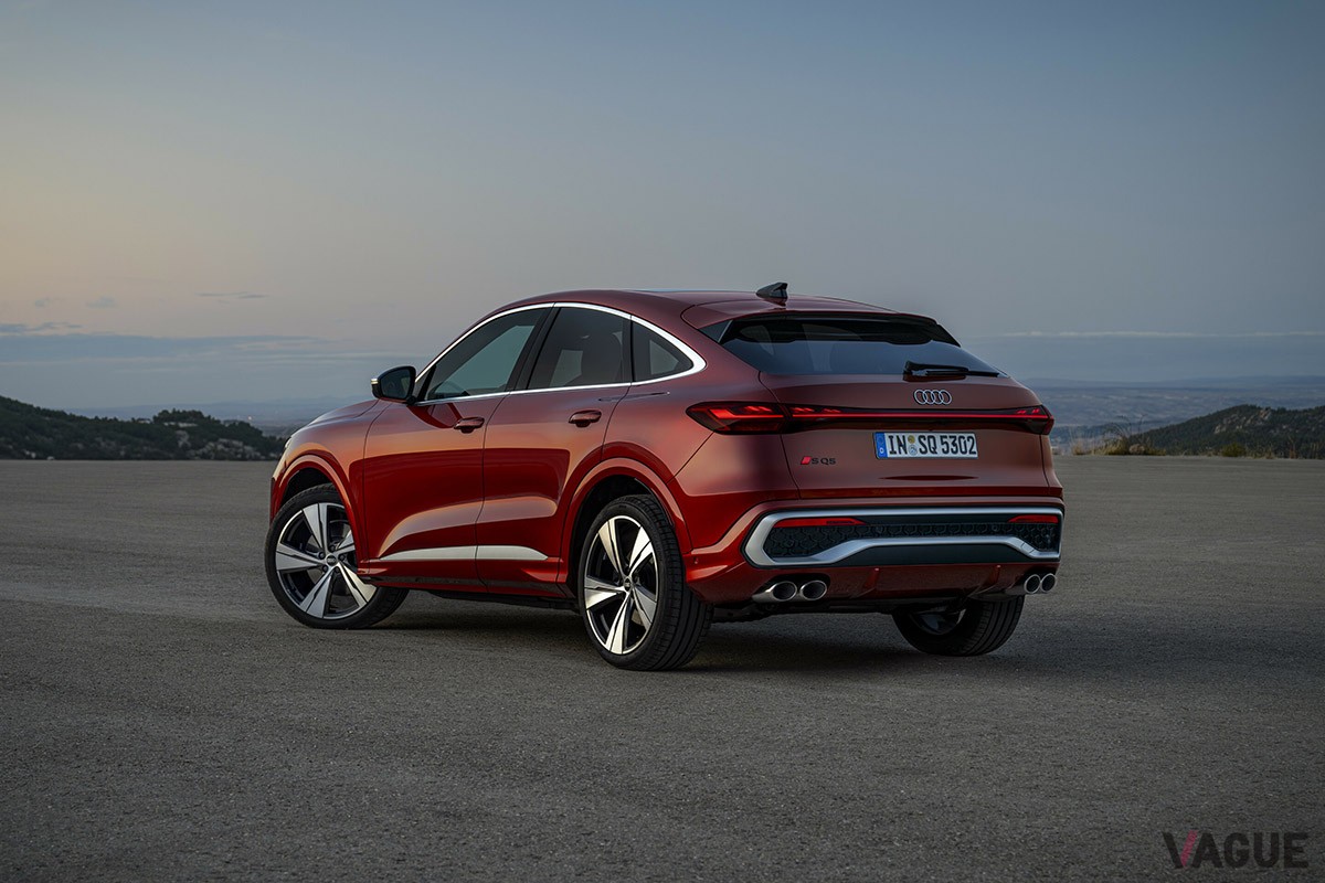 新型SQ5スポーツバックのエクステリア