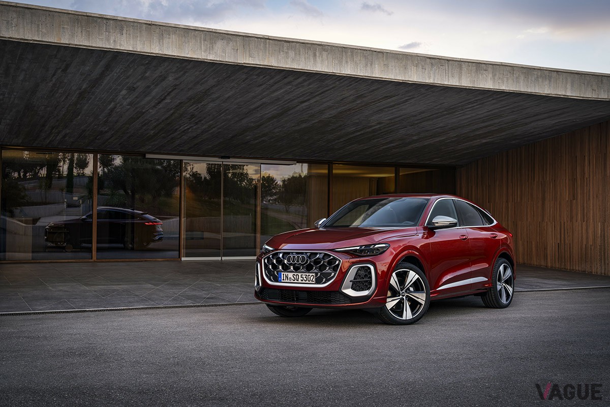 新型SQ5スポーツバックのエクステリア