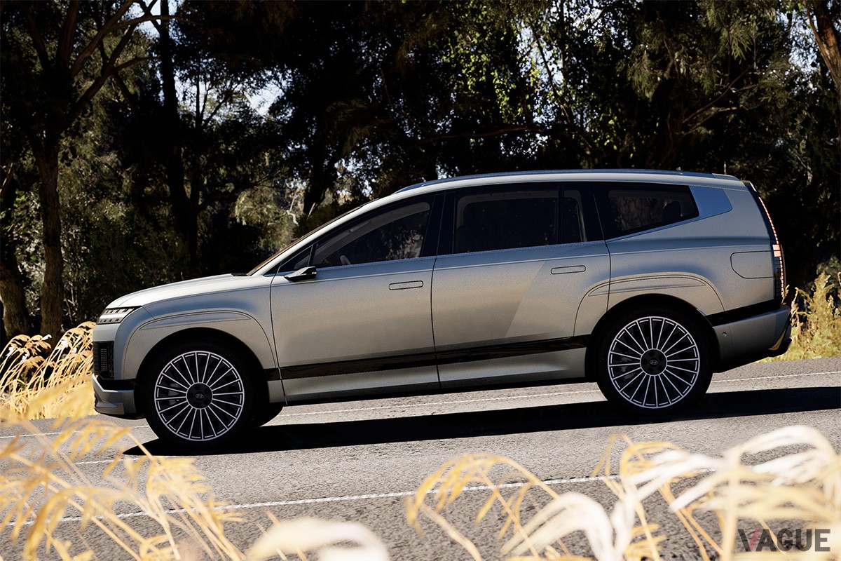 3列シートSUV「アイオニック9」のエクステリア