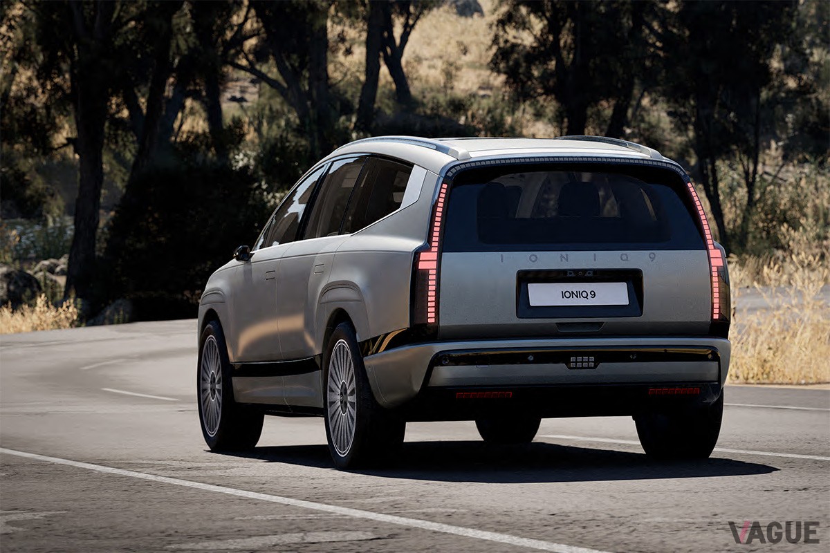 3列シートSUV「アイオニック9」のエクステリア
