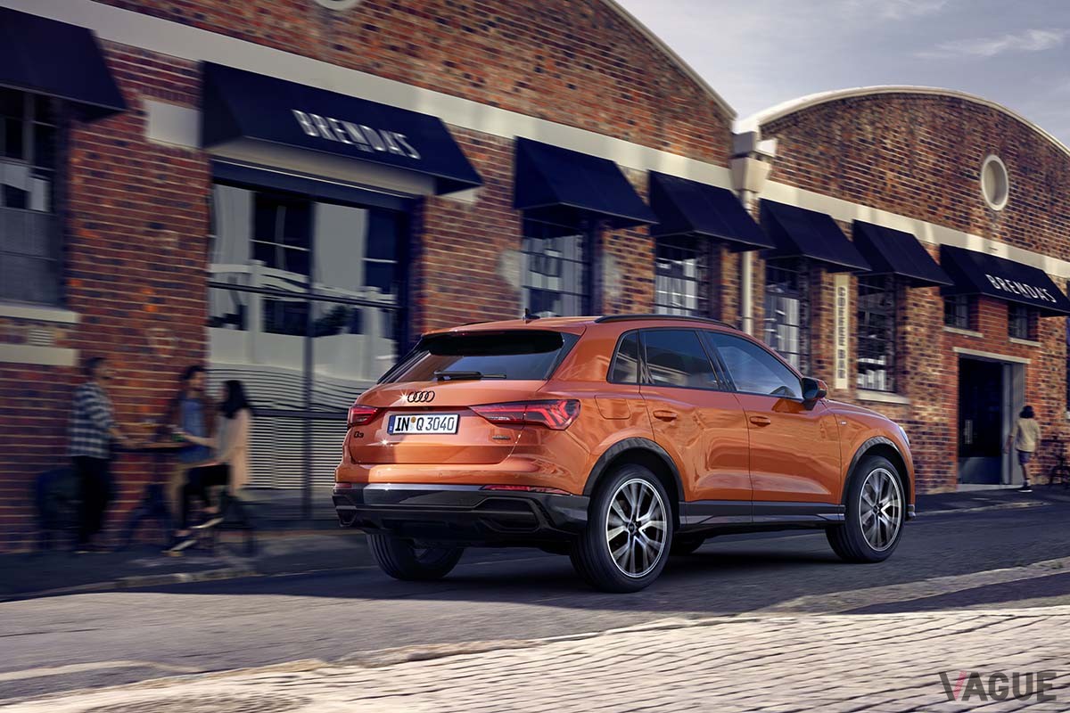 アウディの新型「Q3」のエクステリア