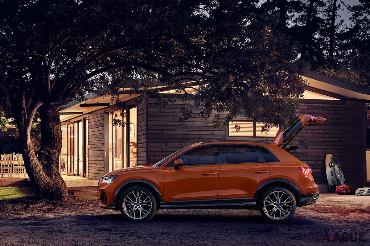 アウディの新型「Q3」のエクステリア