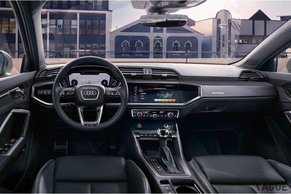 アウディの新型「Q3」のインテリア