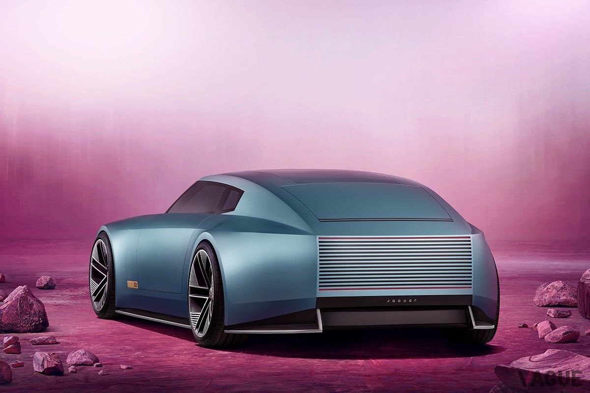 2024年12月のマイアミ・アートウィークで発表されたジャガーのデザインコンセプト「タイプ00」