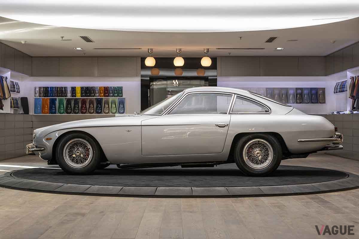 オークションに出品された1966年式ランボルギーニ「400GT 2＋2ツーリング」Ahmed Qadri-Pixelhaus Media(c)2024 Courtesy of RM Sotheby's