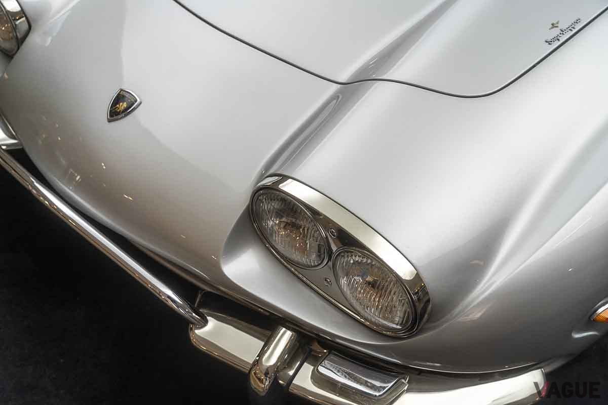 オークションに出品された1966年式ランボルギーニ「400GT 2＋2ツーリング」Ahmed Qadri-Pixelhaus Media(c)2024 Courtesy of RM Sotheby's