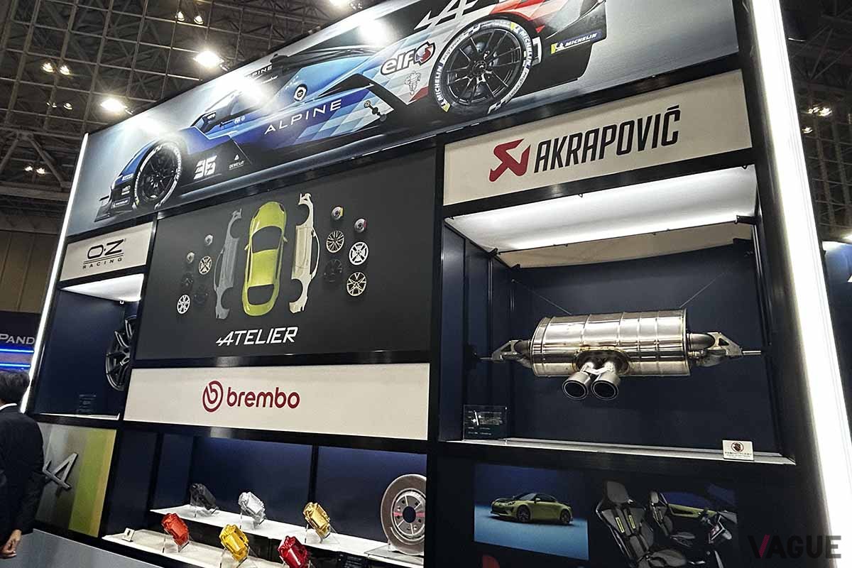 東京オートサロン2025のアルピーヌブース