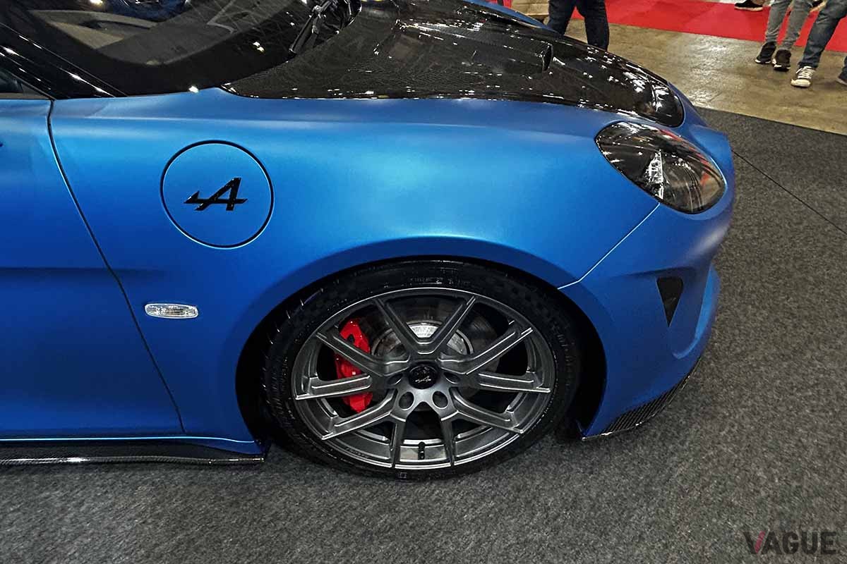 アルピーヌ「A110」専用軽合金鍛造ホイール「O.Zエストレーマ フォルジアータ」