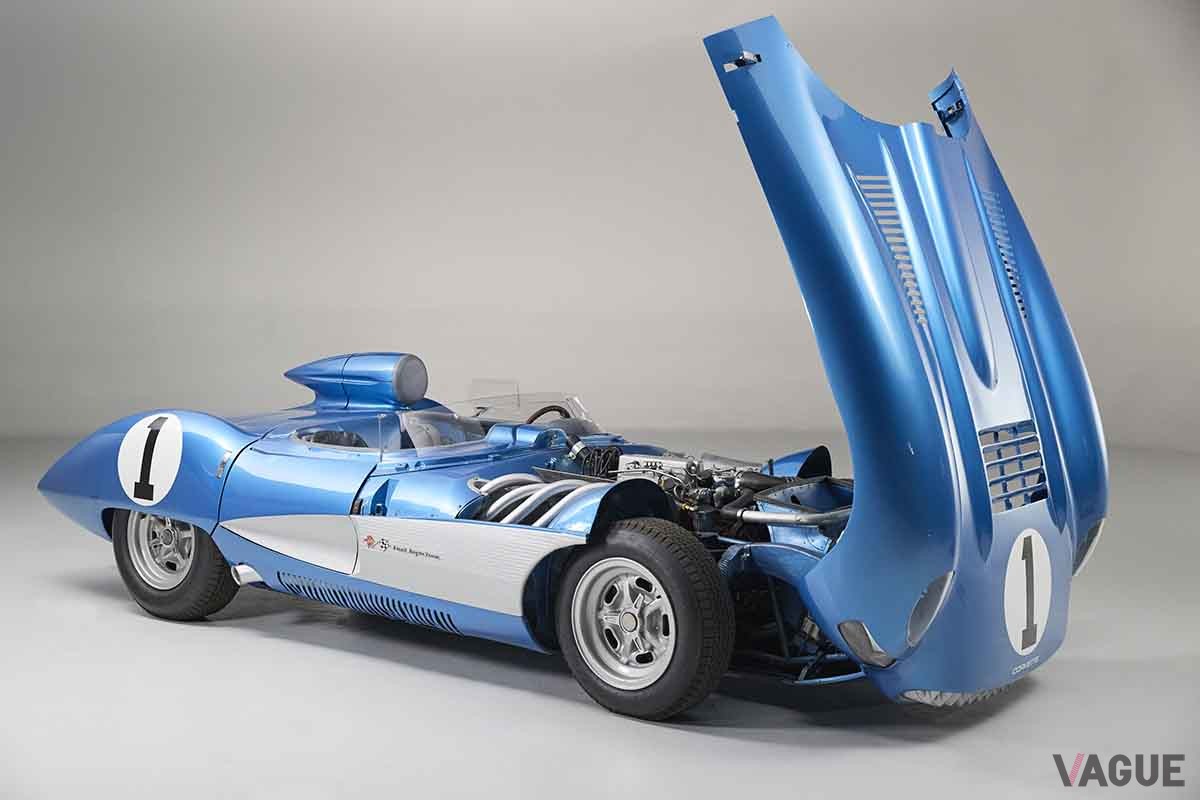 オークションで770万5000USドル（日本円で約11億5973万円）で落札された1957年式「シボレー・コルベットSS プロジェクトXP-64」shooterz.biz(c)2024 Courtesy of RM Sotheby's