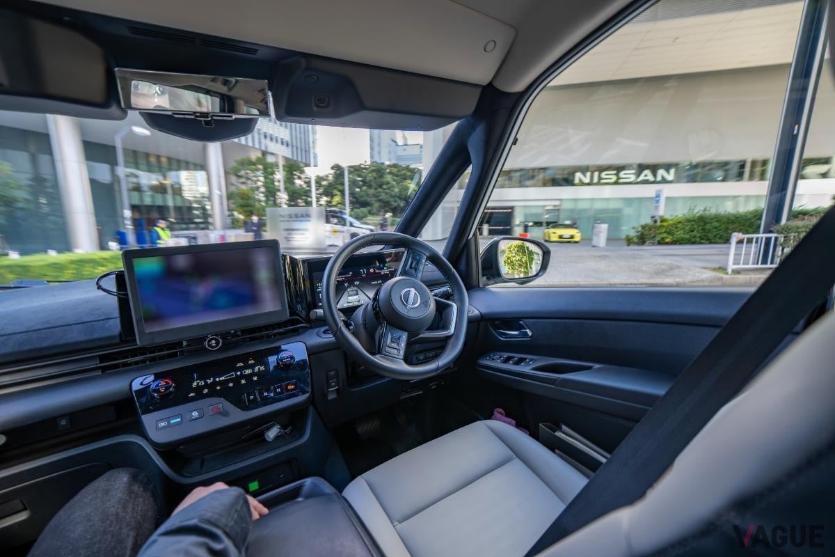 日産「セレナ」をベースした自動運転モビリティーサービスの実験車両