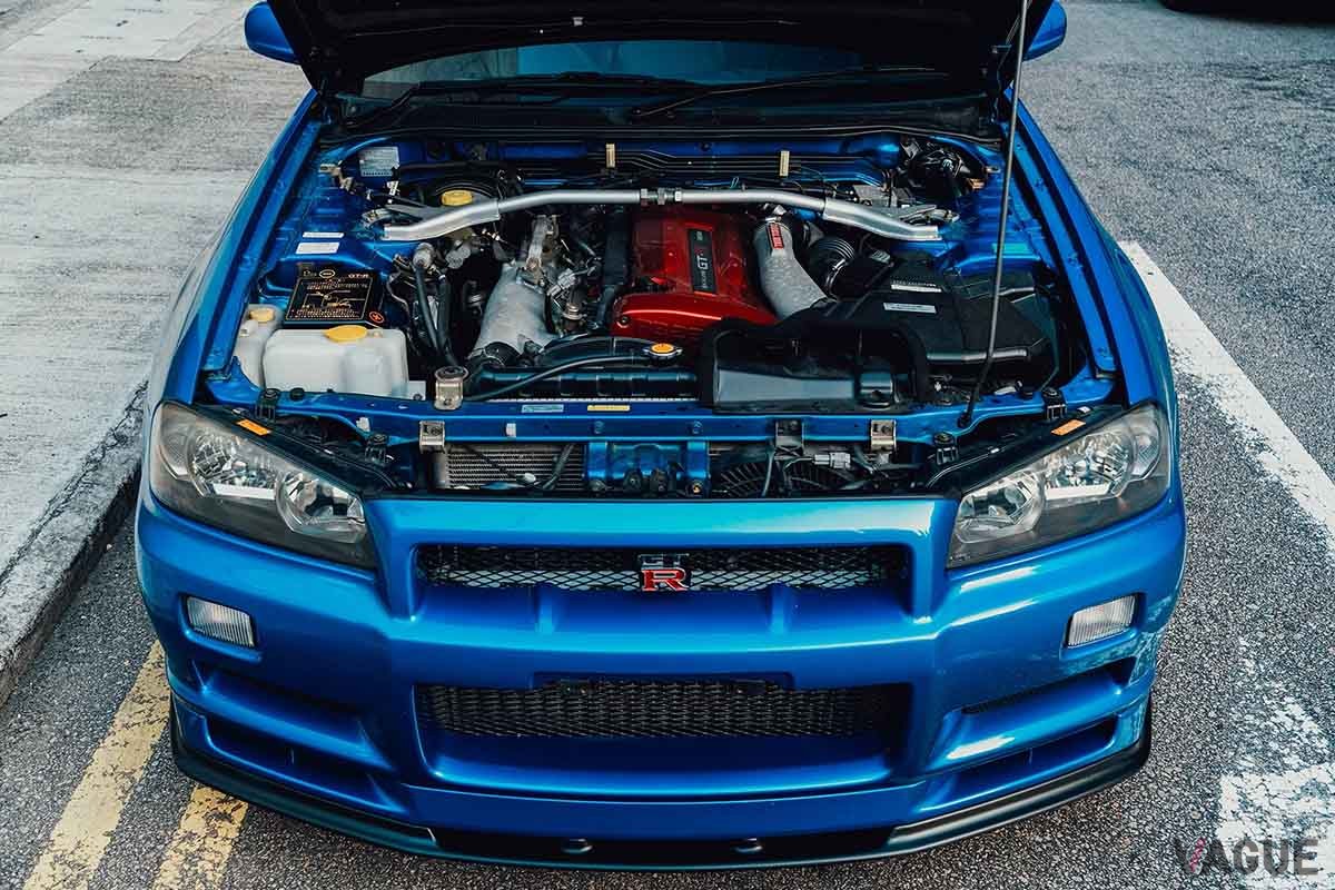 香港のオークションサイトに出品された2001年式日産「スカイラインGT−R VスペックII」