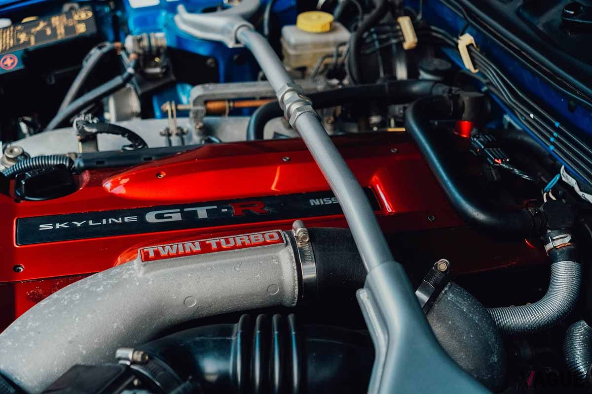 香港のオークションサイトに出品された2001年式日産「スカイラインGT−R VスペックII」