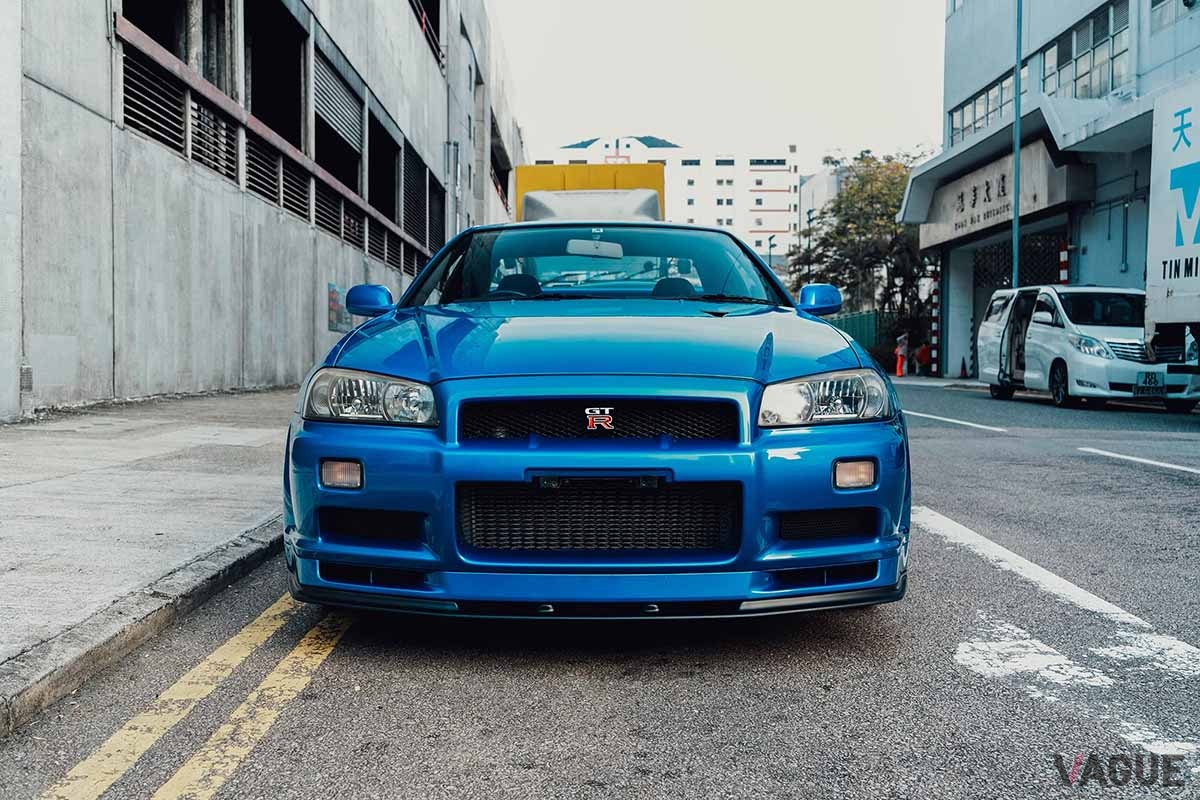 香港のオークションサイトに出品された2001年式日産「スカイラインGT−R VスペックII」