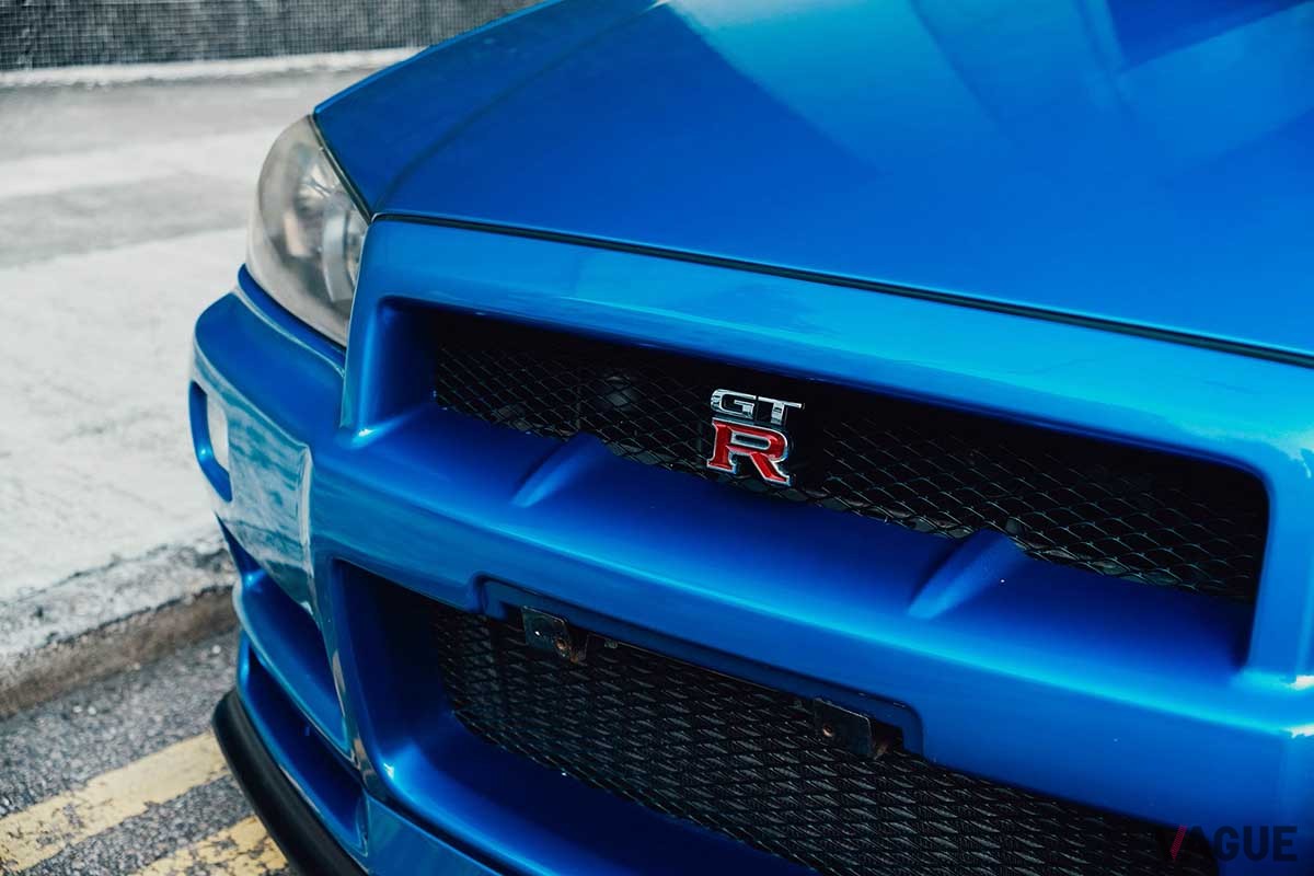 香港のオークションサイトに出品された2001年式日産「スカイラインGT−R VスペックII」