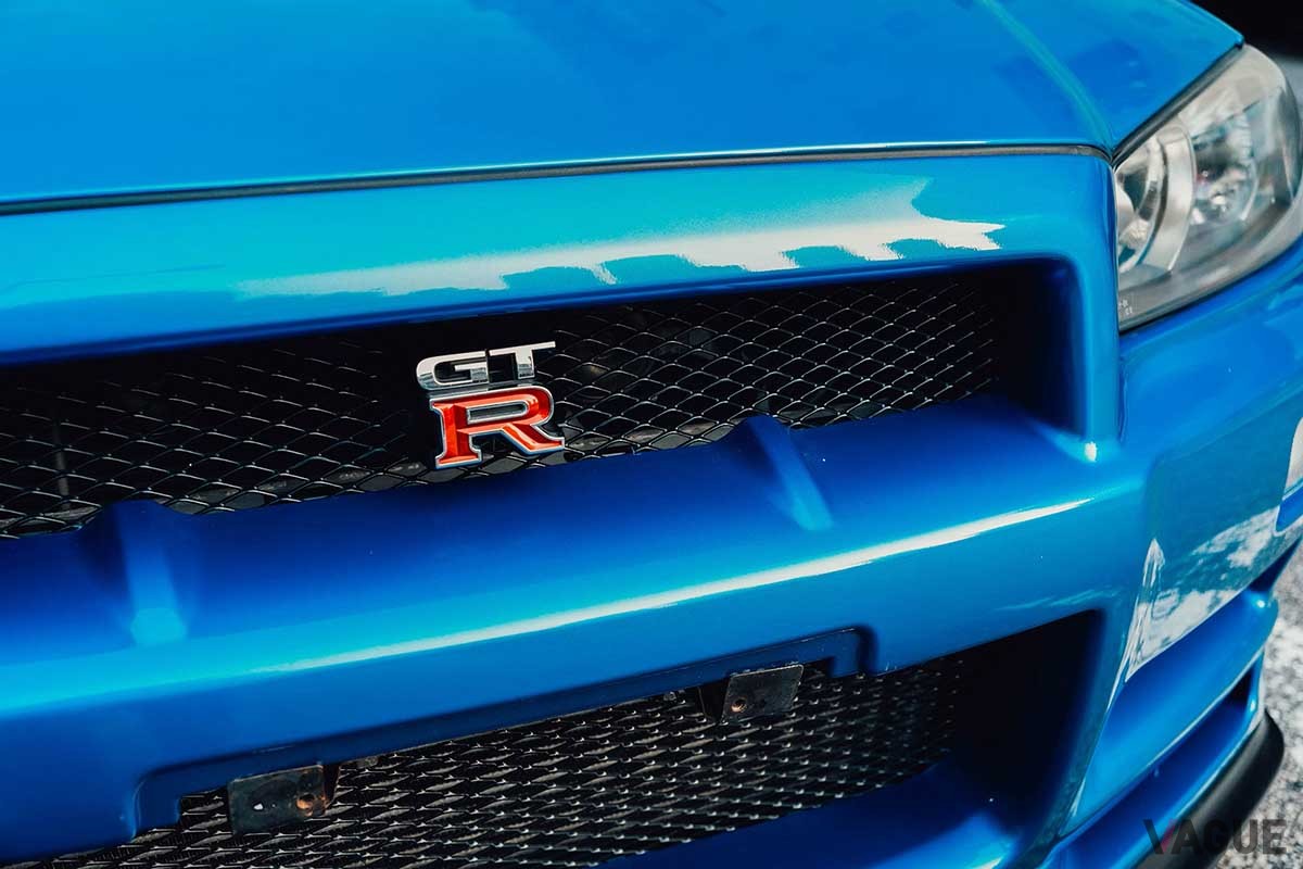 香港のオークションサイトに出品された2001年式日産「スカイラインGT−R VスペックII」