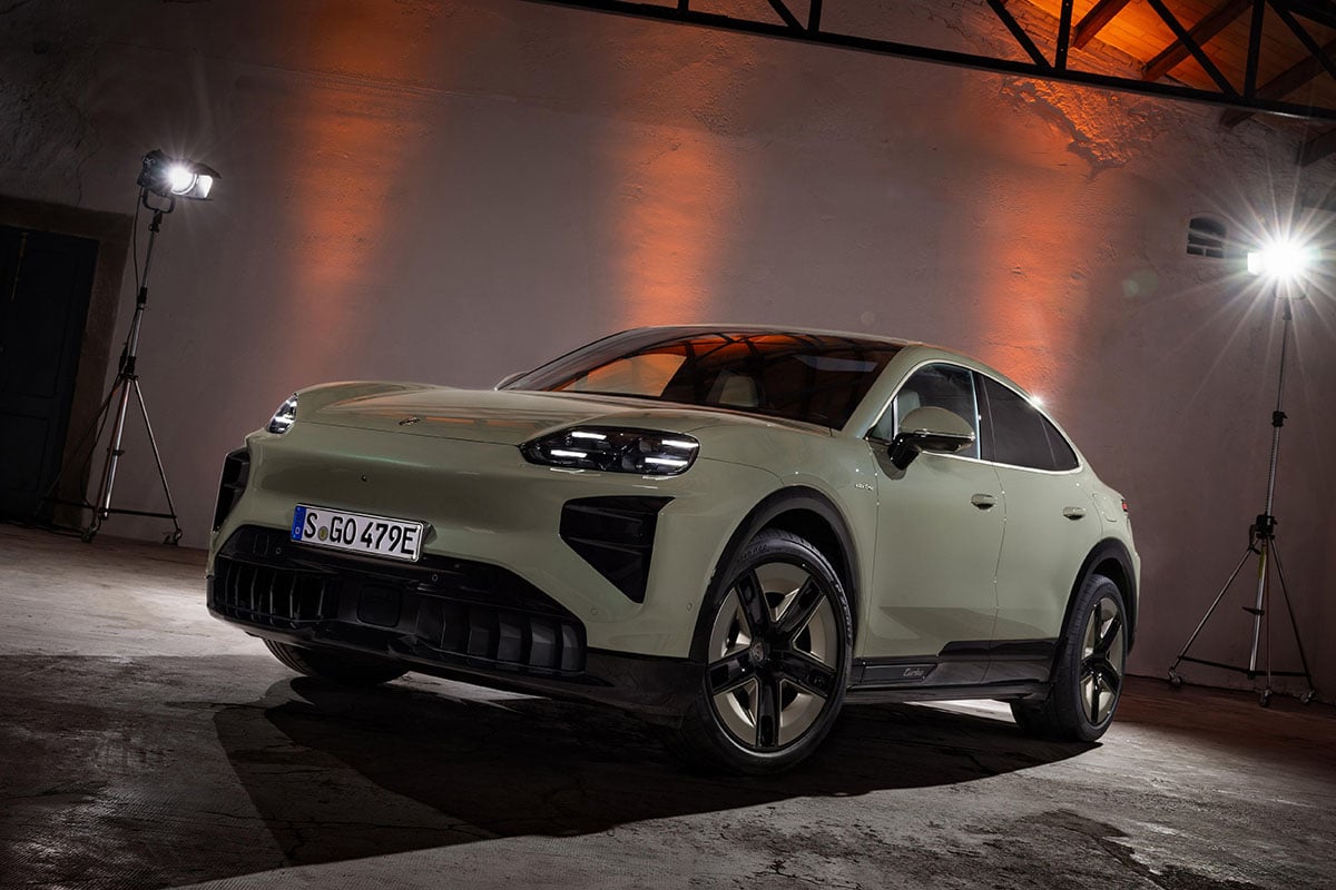 ポルシェ「カイエン・ターボ・クーペ・エレクトリック」