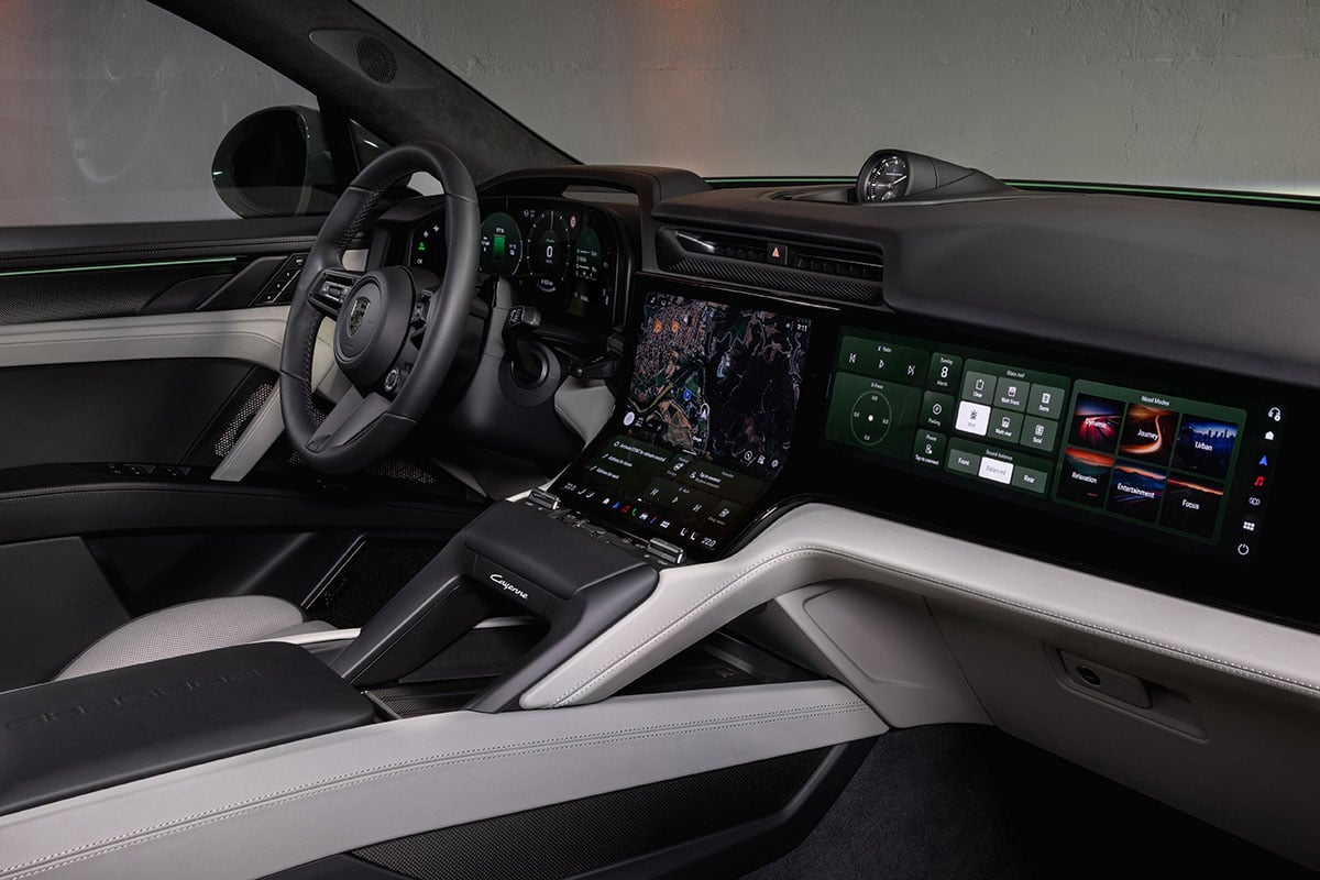 ポルシェ「カイエン・ターボ・クーペ・エレクトリック」