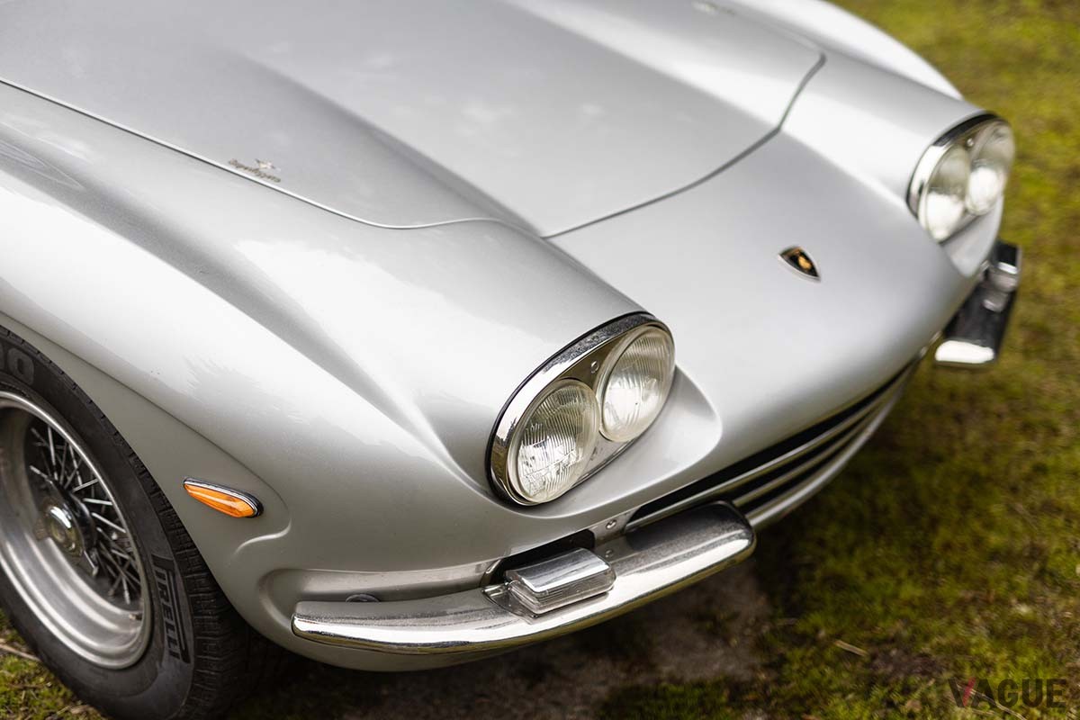 オークションに出品され21万8500ユーロ（約3532万円）で落札された1966年式ランボルギーニ「400GT 2＋2ツーリング」Simon Clay(c)2024 Courtesy of RM Sotheby's