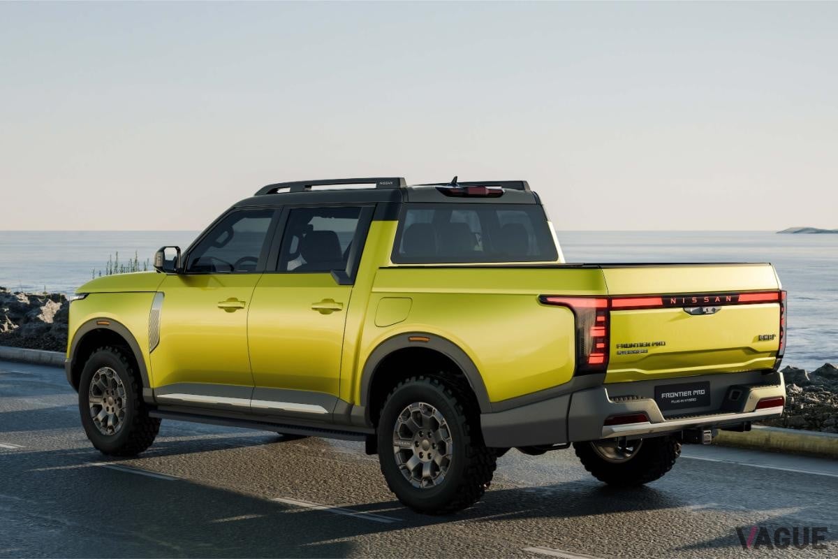 日産自動車が世界初公開したPHEVピックアップトラック「フロンティア・プロ」
