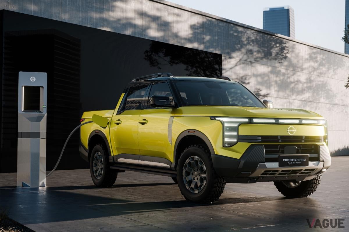 日産自動車が世界初公開したPHEVピックアップトラック「フロンティア・プロ」