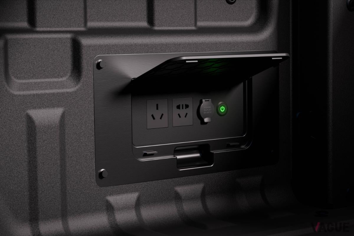 日産自動車が世界初公開したPHEVピックアップトラック「フロンティア・プロ」