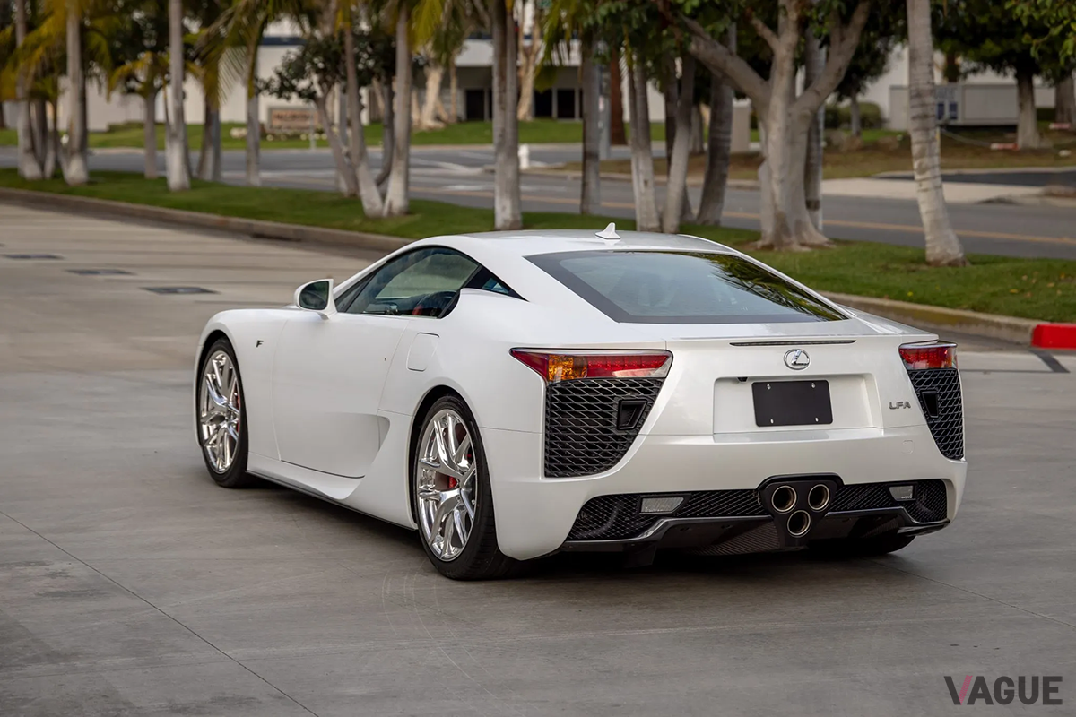 米国オークションに登場した2012年式レクサス「LFA」