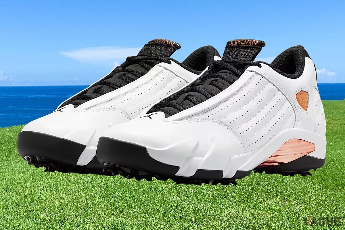 ナイキ ゴルフ　エアジョーダン 14 G　31cm　ホワイト/ブラック　箱無し ナイキ ゴルフ エアジョーダン 14 G 31cm ホワイト/ブラック 箱無し