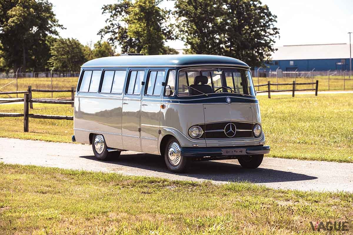 オークションに出品されている1959年式メルセデス・ベンツ「O319ミニバス」Theodore W.Pieper(c)2025 Courtesy of RM　Sotheby's