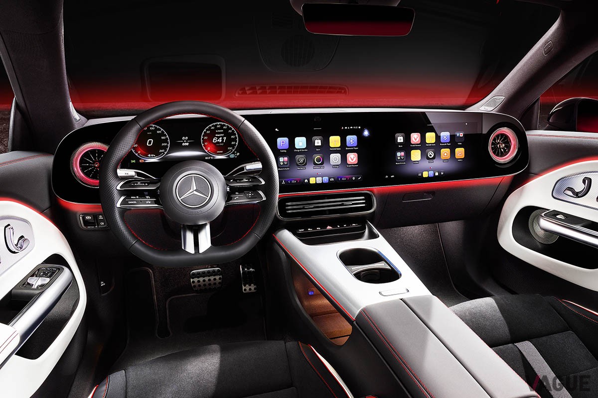 メルセデス・ベンツ新型「CLA」のインテリア
