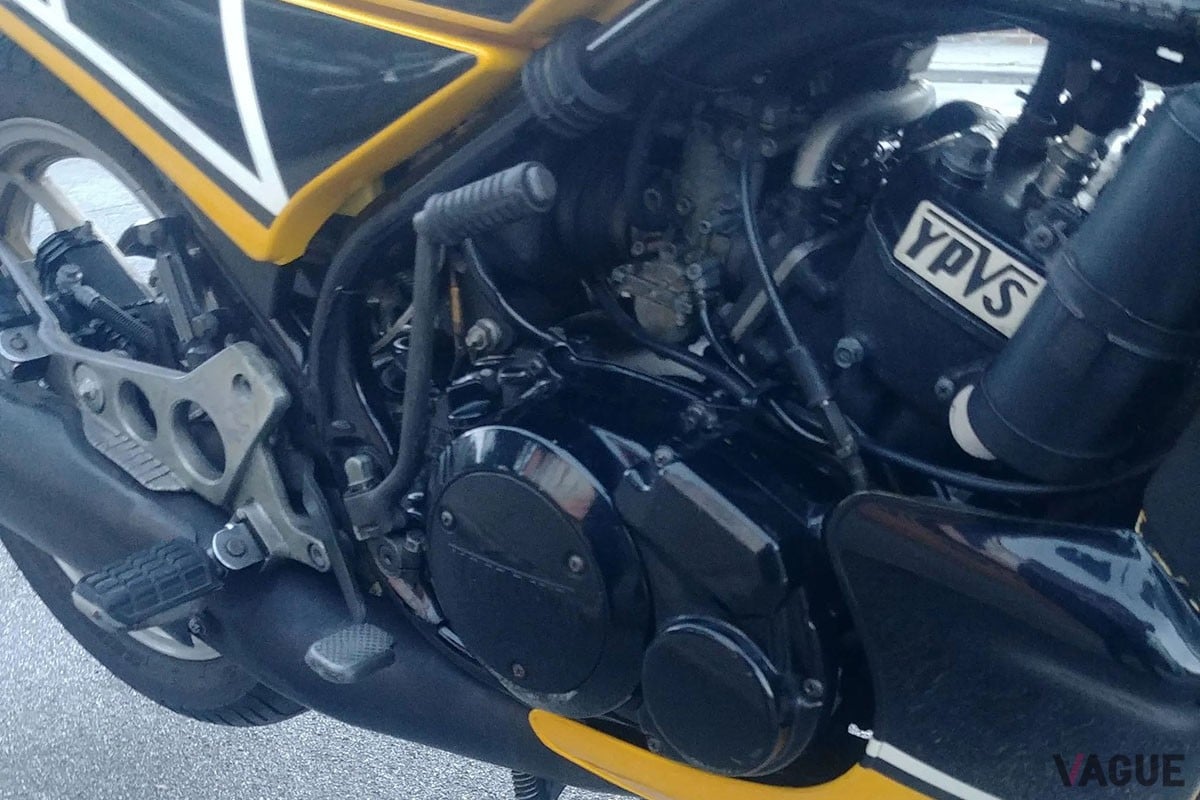 1985年式のヤマハ「RZ350」ケニーロバーツエディション