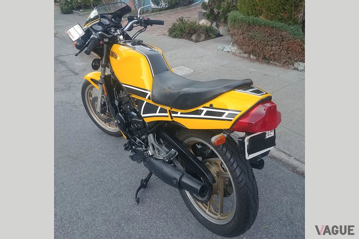 1985年式のヤマハ「RZ350」ケニーロバーツエディション