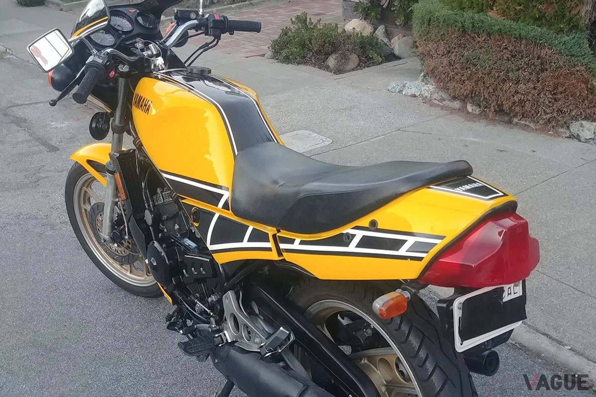 1985年式のヤマハ「RZ350」ケニーロバーツエディション