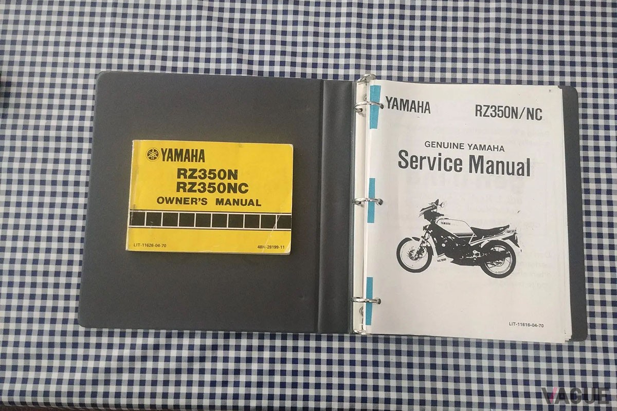1985年式のヤマハ「RZ350」ケニーロバーツエディション
