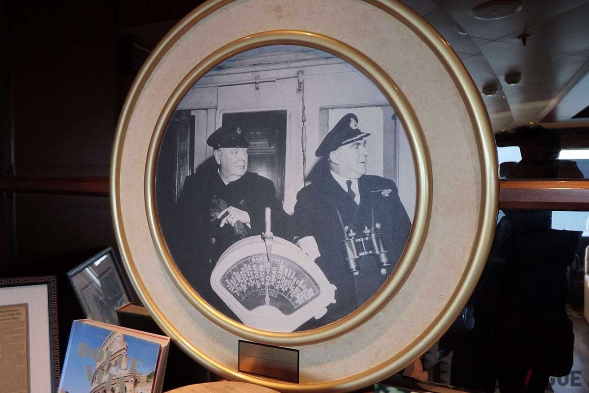 英国首相だったチャーチルの写真