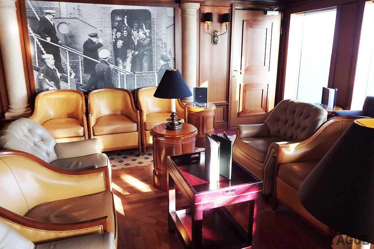 元英国首相の名を冠したシガー専用ラウンジ「チャーチル・シガーラウンジ：