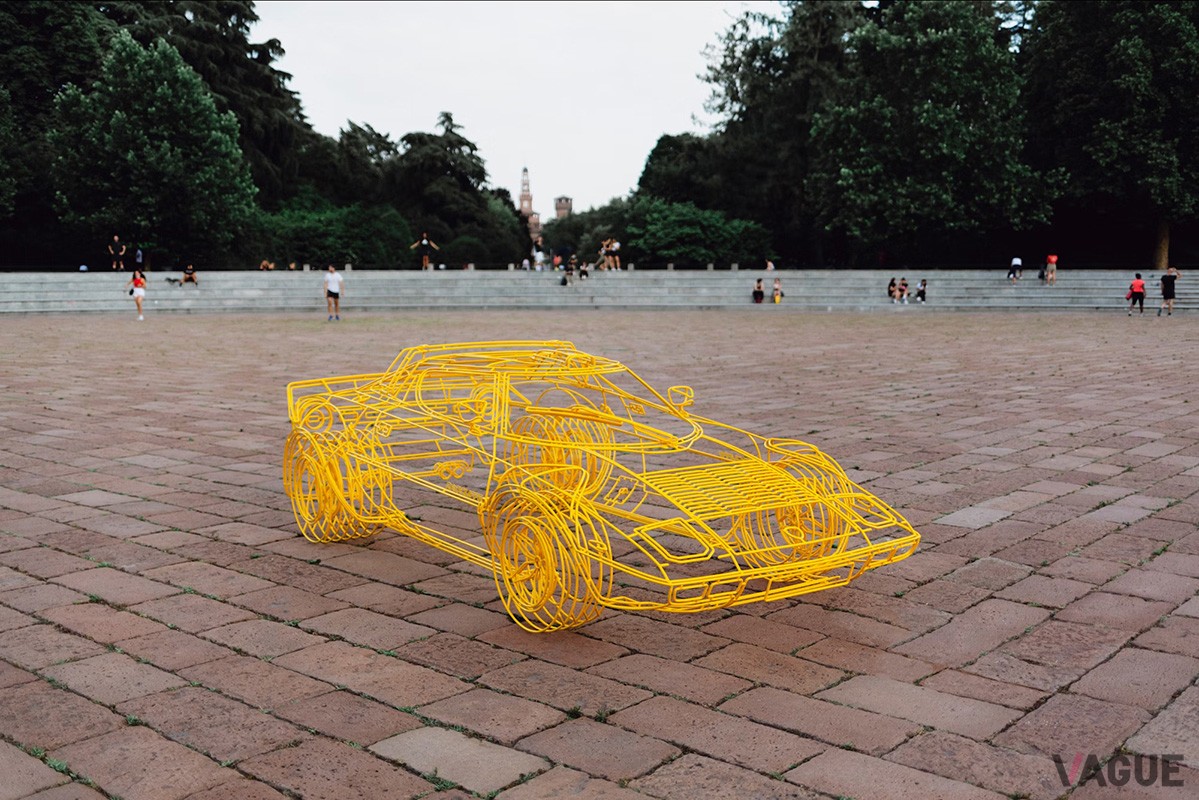 ベネディクト・ラドクリフがワイヤーで製作したランチア ストラトスHF（C）Collecting Cars